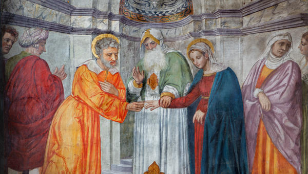 Zaślubiny Maryi i Józefa