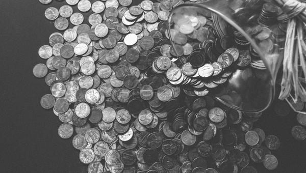 bank banking black and white budget