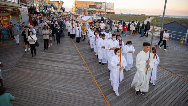 EUCHARISTIC PROCESSION;ATLANTIC CITY