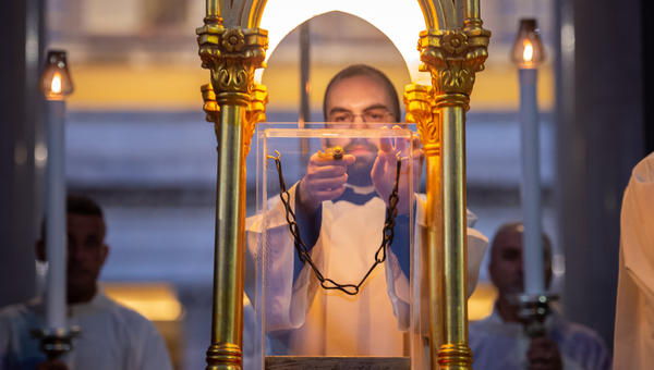 Procession of the Chains of Saint Paul for the Feast of Saints Peter and Paul