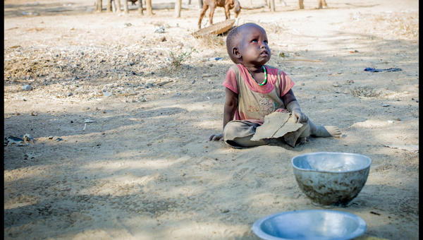 Fome no mundo afeta particularmente as crianças