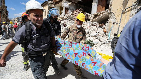 TERREMOTO, AMATRICE, SOCCORSI