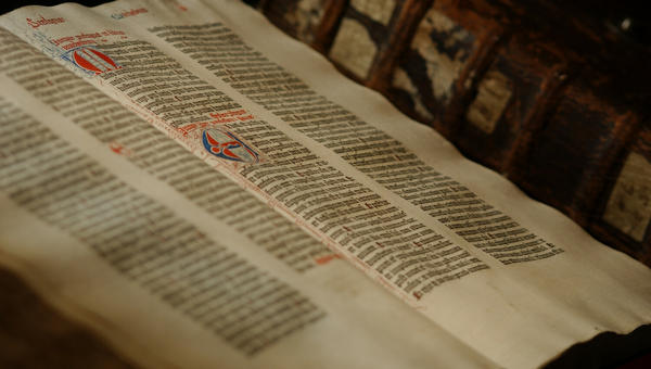 Biblia Gutenberga w Muzeum Diecezjalnym w Pelplinie