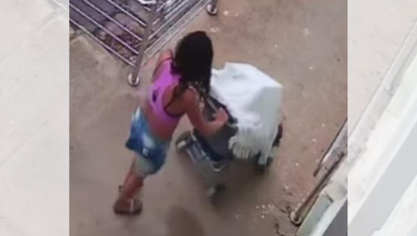 sacrário furtado em carrinho de bebê