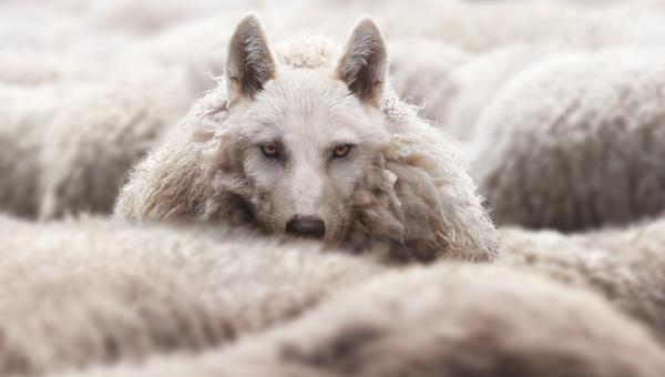wolf or sheep