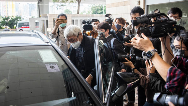 Cardinal Zen leaves Hong Kong court