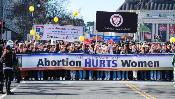 WALK FOR LIFE WEST COAST DEMONSTRATION
