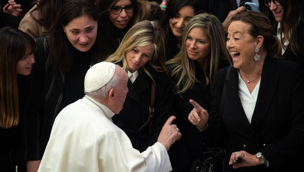 Papa Francisco na audiência de 15/02/2023