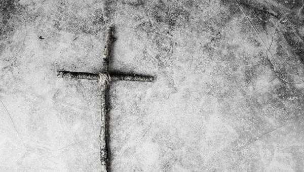 Cross symbol as a religion concept