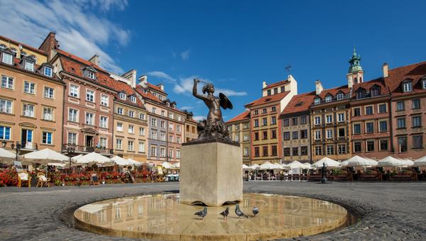 Syrenka na Starym Mieście w Warszawie