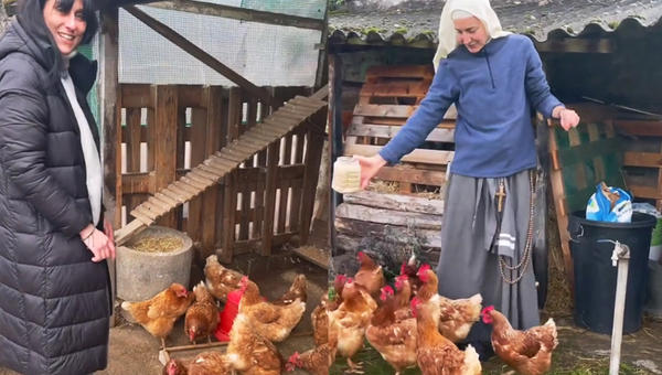 Irmãs de Maria Stella Matutina, no antigo Mosteiro da Trindade em Bergara, Espanha