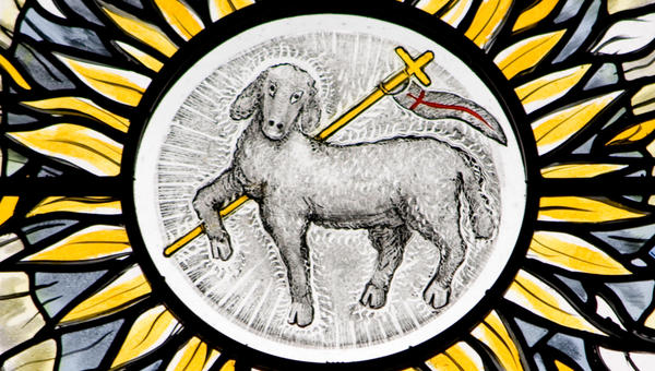 Baranek z chorągwią - symbol zmartwychwstałego Chrystusa