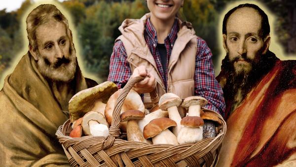 Święci Piotr i Paweł są patronami grzybobrania