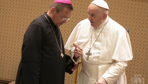 Oaza rodzin z archidiecezji łódzkiej u papieża Franciszka
