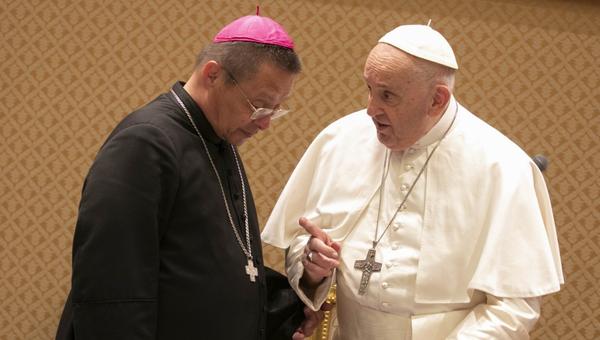 Oaza rodzin z archidiecezji łódzkiej u papieża Franciszka