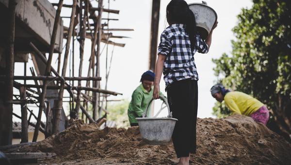 Human trafficking of children