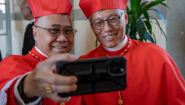 Newly elevated cardinal, Chinese bishop of Hong-Kong Stephen Chow Sau-Yan