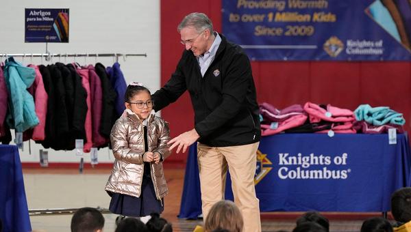 Coats for Kids, Knights of Columbus