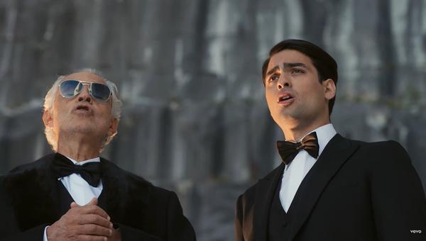 Andrea and Matteo Bocelli
