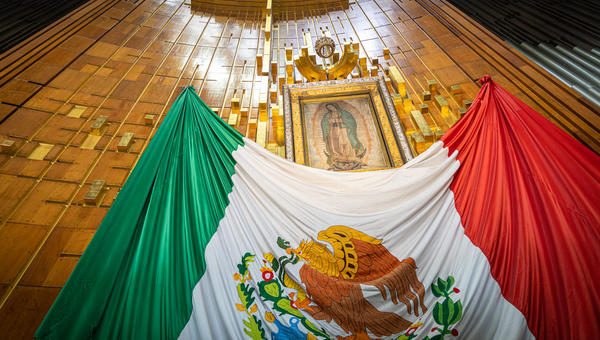 Basílica de Guadalupe, no México