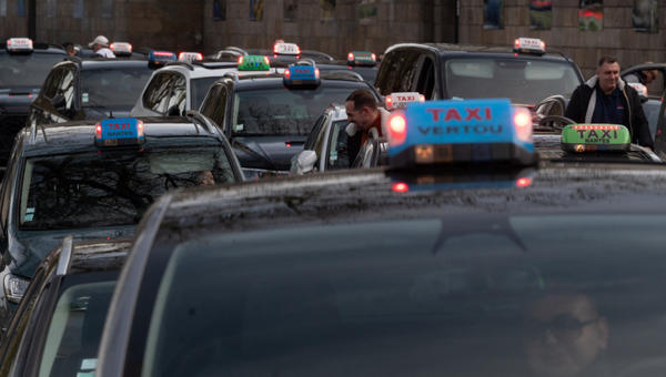 TAXI-NANTES-AFP