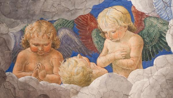Cherubs fresco