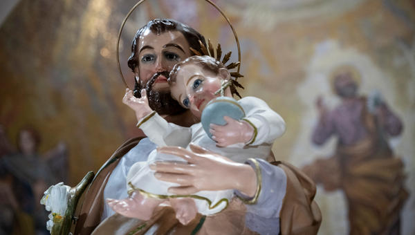 Feast of Saint Joseph at the parish of San Giuseppe al Trionfale in Rome