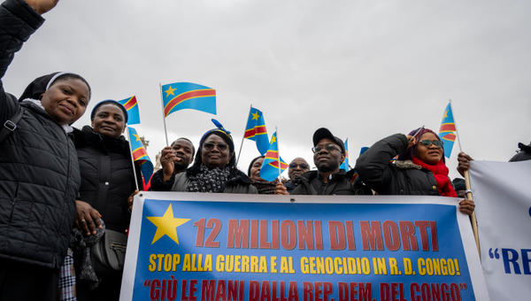 CONGO-WAR-ST Peter's Square-VATICAN-ANGELUS