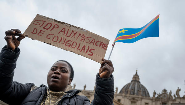 CONGO-WAR-ST Peter's Square-VATICAN-ANGELUS