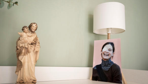 Inauguration of Chiara's House, an apartment dedicated to women with pathological pregnancies, in Rome on May 8, 2024.