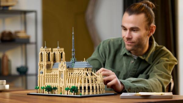 Katedra Notre-Dame z LEGO - kapitalna replika [wideo]