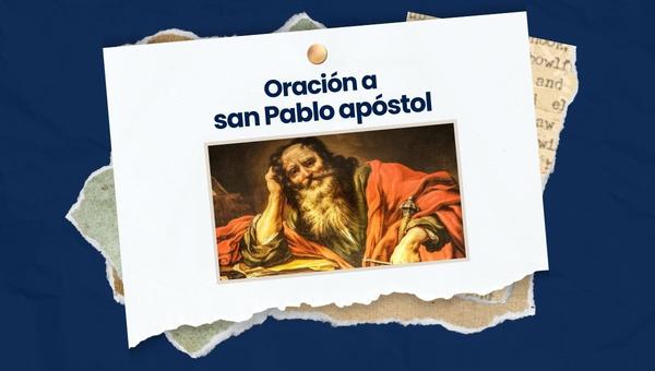 Oración a san Pablo apóstol