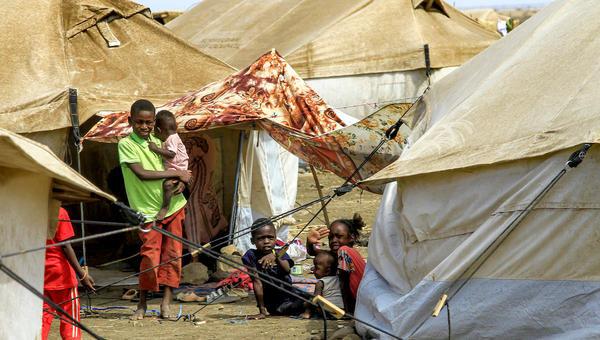 IDP CAMP IN SUDAN