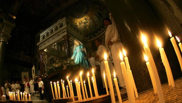 Madonna Fiumarola, czyli Matka Boża Rzeczna na Zatybrzu w Rzymie