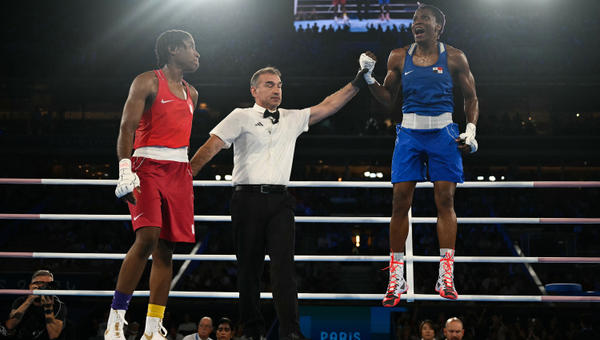 Refugee Olympic Team's Cindy Winner Djankeu Ngamba - Paris 2024