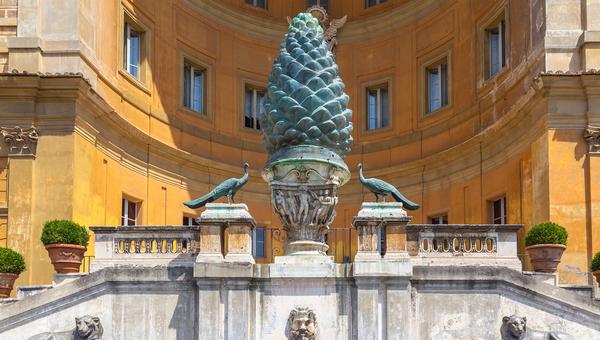 Vatican Pine Cone cropped