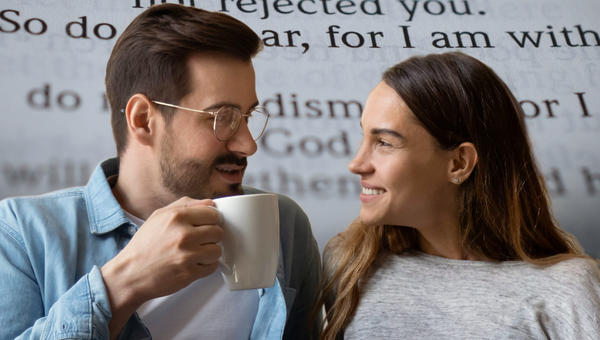 couple dating bible background