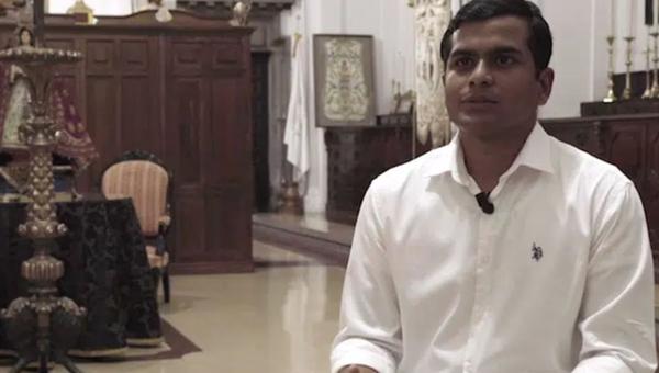 Nithin, único seminarista de rito siro-malabar en España