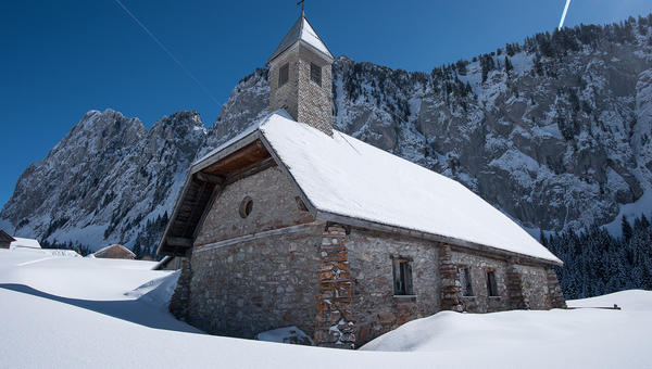 Chapelle d’Ubine à Vacheresse dans le Chablais (Haute-Savoie)