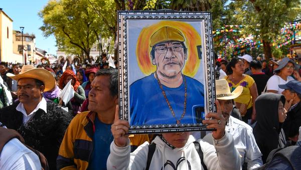 Protest of Fr. Marcelo Perez killing