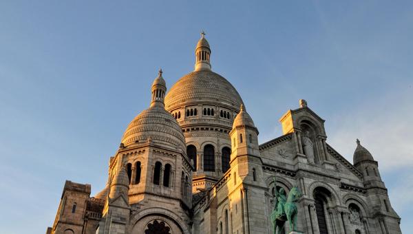 Basilique du Sacré-Cœur, Paris.
