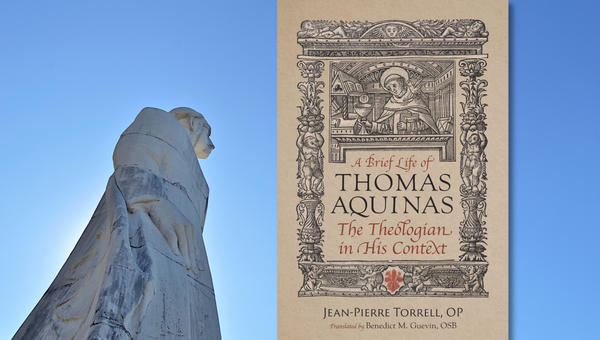 St. Thomas Aquinas book collage