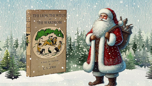 Father Christmas in Narnia