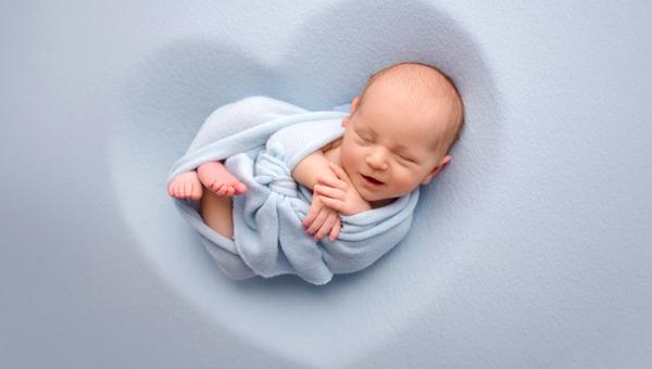 Newborn baby boy