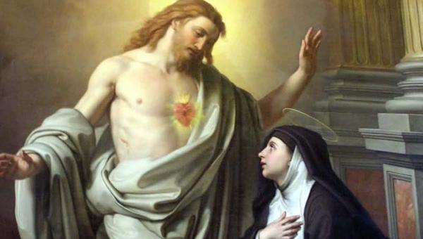 Sagrado Corazón fuera del cuerpo