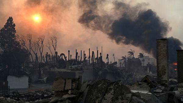 los angeles, incendie
