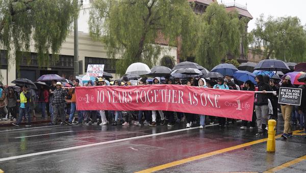 Marches in Los Angeles pro-life demo 2024