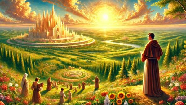 SONGE-DON-BOSCO-PARADIS-Image-generee-par-une-IA-Canva-Aleteia