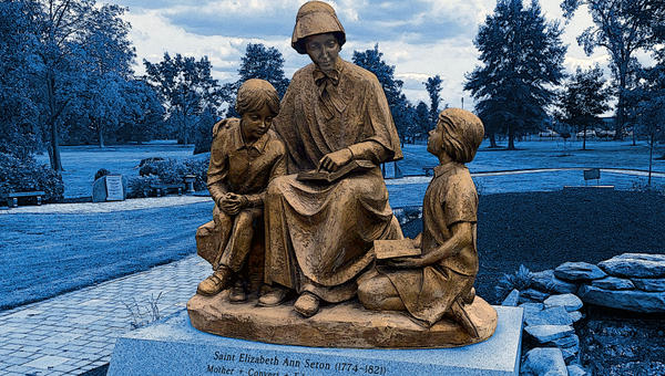 St Elizabeth Ann Seton statue, Emmitsburg, Maryland