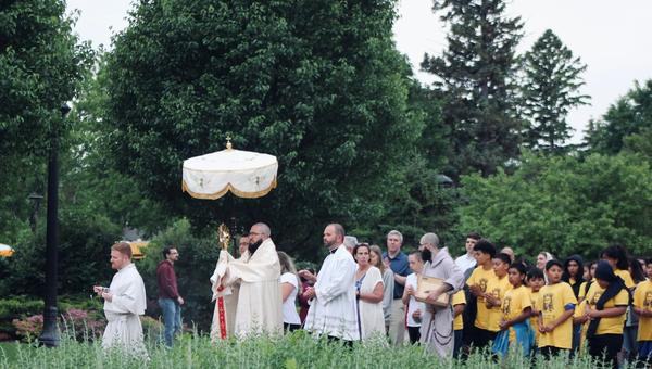 National Eucharistic Pilgrimage passes through Green Bay, WI, 2024